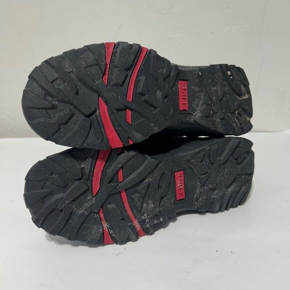 L.L. Bean Womens 8M Thinsulate Black & Navy Winter Boots With Rugged Soles - Picture 10 of 11